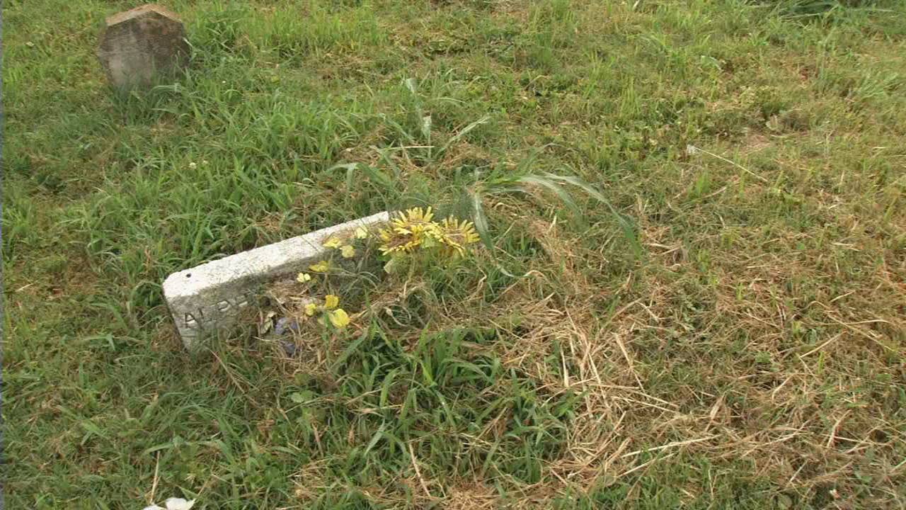 Gravestone at Greenwood Cemetery